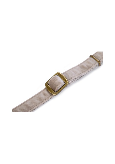 Hnrlıshp Beeztees Dbl Köpek Tasması, Kadife, Gri, 48-70cm, 25mm Çok Renkli