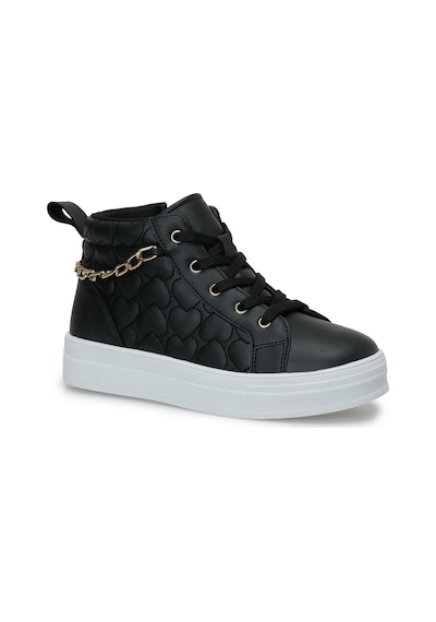 I Cool Corve F Siyah Kız Çocuk High Sneaker 000000000102714764