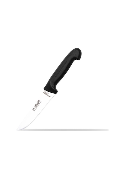 Mutfak10 Silver Seri Kasap Bıçağı No :0 13 Cm 32307 Siyah