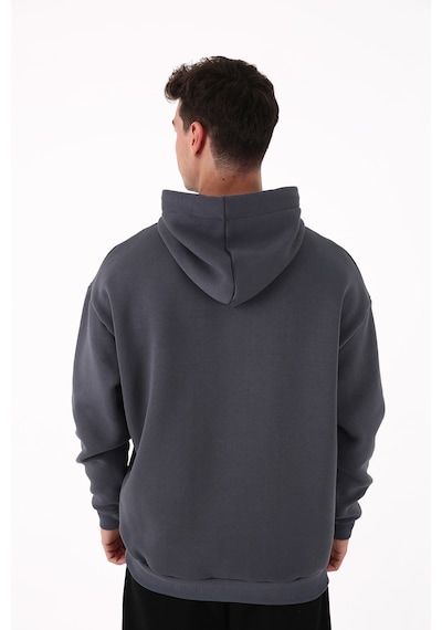 Scorp Origin Erkek Hoodie Sweatshirt Antrasit Standart