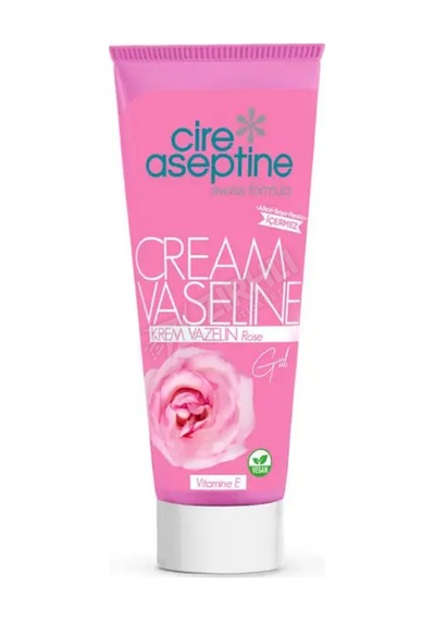 3 Adet Cire Aseptine Krem Vazelin Rose 75 Ml