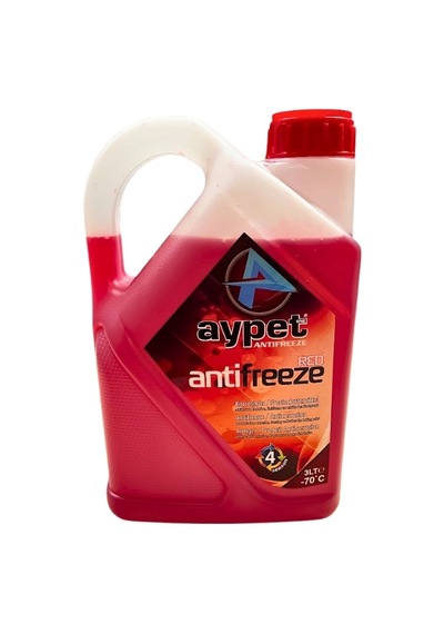 Aypet -70 C Konsantre Antifriz Kırmızı 3 Lt.