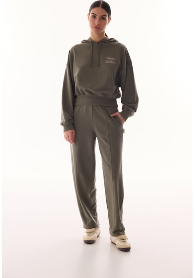 Penti Haki Kapüşonlu Crop Sweatshirt