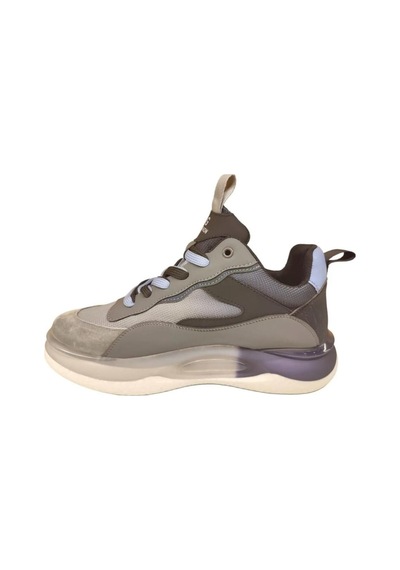 Guja 23k538 Erkek İthal Taban Sneaker Spor Ayakkabı GRİ