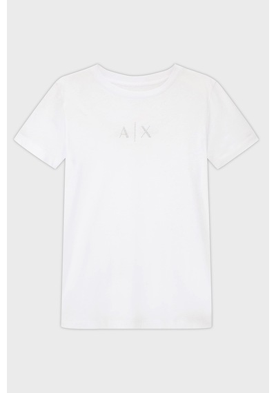 Armani Exchange Bayan T Shirt Xw001459 Af10356 U0002 Beyaz Beyaz