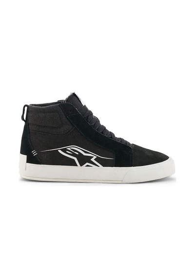 Alpinestars Alpinestas Ride-63 Canvas Korumalı Motosiklet Botu Siyah Beyaz Siyah - Beyaz