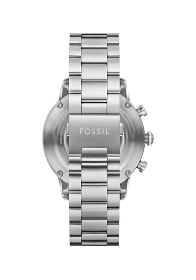 Fossil Fle1209set Shelby X Fossil Grand Tourer Limited-edition Erkek Kol Saati Ve Yedek Kordon Metalik Gri