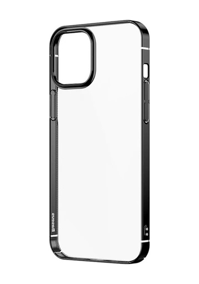 Baseus Glitter Case İphone 12 Mini 5.4 Şeffaf Lüx Silikon Kılıf Soft Tpu Kılıf- 5775 Çok Renkli