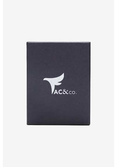 Ac&co / Altınyıldız Classics Erkek Siyah Hediye Kutulu Kart Bölmeli Cüzdan Siyah