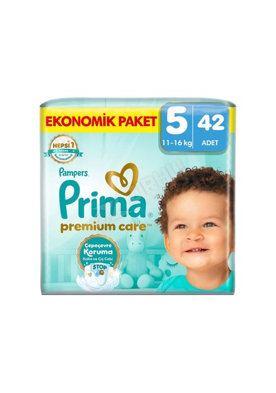 5 Adet Prima Premium Care Eko Paket No:5 42'li