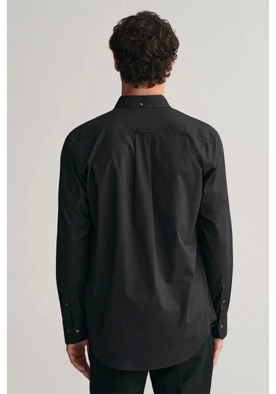Gant Erkek Siyah Regular Fit Gömlek Siyah