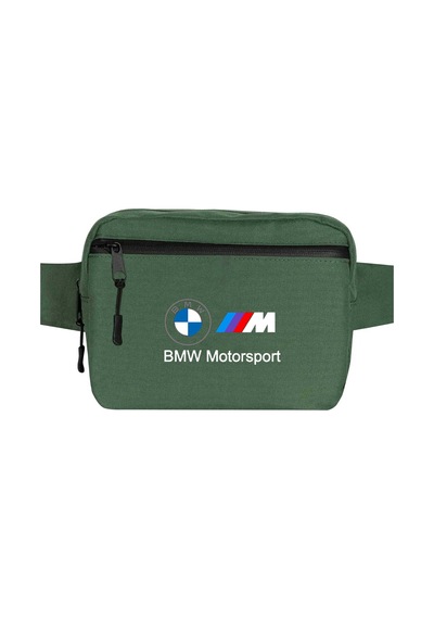 Bmw Logo M Power Motorsport 2 Yeşil Bel Çantası