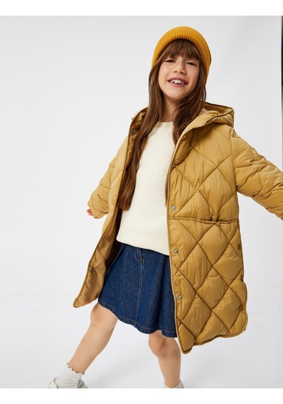 Koton Şişme Mont Kapşonlu Çıtçıt Detaylı Kapitone Hardal 4wkg00018aw 4WKG00018AW197 Hardal Koton Şişme Mont Kapşonlu Çıtçıt Detaylı Kapitone Hardal 4wkg00018aw 4WKG00018AW197 Hardal