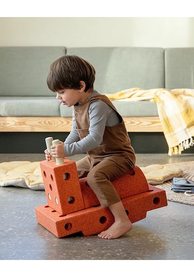 Modu Curiosity Set - Turuncu Tozlu Yeşil M-set-cur-bo-dg