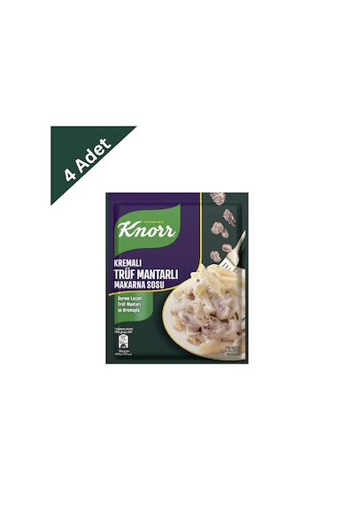 Knorr Kremalı Trüf  Makarna Sosu 52 G X 4 Adet - Gurme Ve Lüks Sos