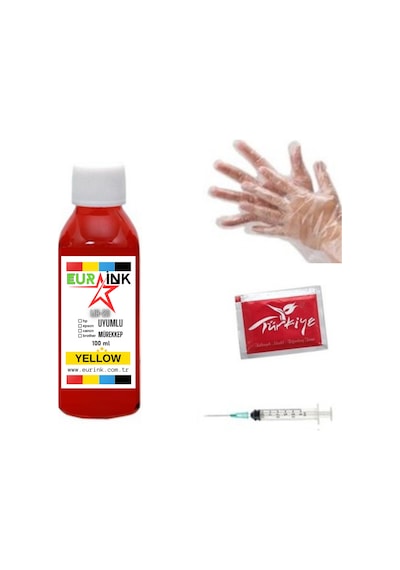Brother Dcp-t510w Yazıcı Uyumlu Mürekkep Yellow 100 Ml