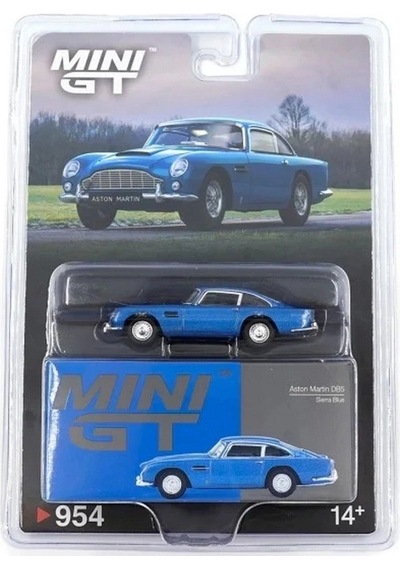 Mini Gt 954 1/64 Aston Martin Db5 Sierra Blue - Blister Paket