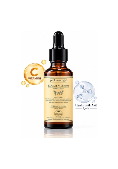 Prof Saraçoğlu Bitkisel İçerikli Kolajen Serum 30 ML