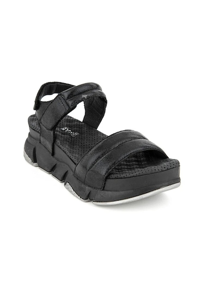 Siyah Platform Sandalet Muya Kadın Sandalet 312-siyah