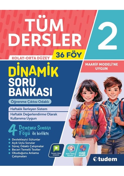 2. Sınıf Tüm Dersler Soru Bankası Dinamik