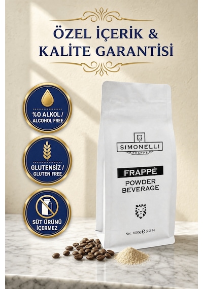 Simonelli Klasik Buzlu Frappe Ice Coffee Toz Karışımı 1 KG