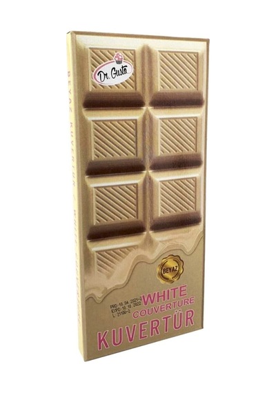 Kuvertür 4 Lü Çikolata / Bitter, Sütlü,beyaz, Frambuaz Çikolatalar 200 Gr. X 4