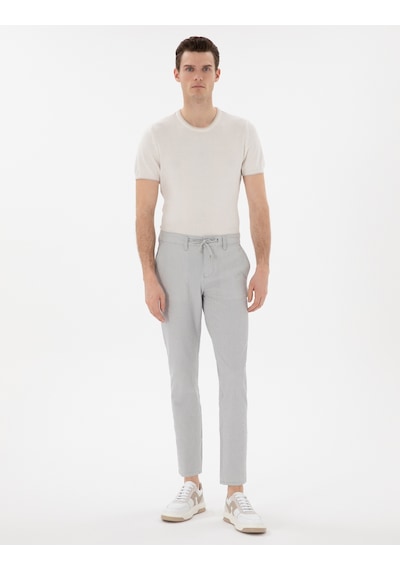 Pierre Cardin Erkek Gri Pantolon Kanvas-chino 50305235-vr024 Gri