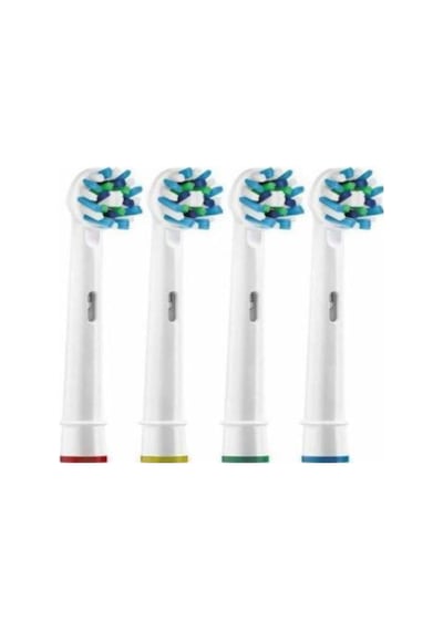 Soft Bristles Diş Fırçası Yedek Başlık Oral-B Uyumlu 4 Adet