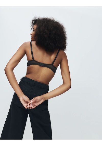 Marks & Spencer Jasmine Dantelli Push Up Sütyen Siyah