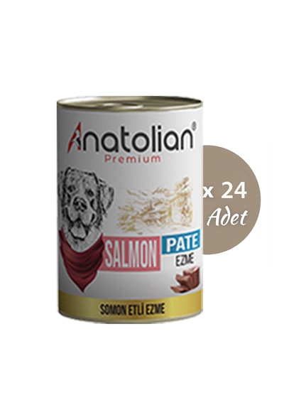 Anatolian Premium Somonlu Ezme Yetişkin Köpek Konservesi 24 X 400 G