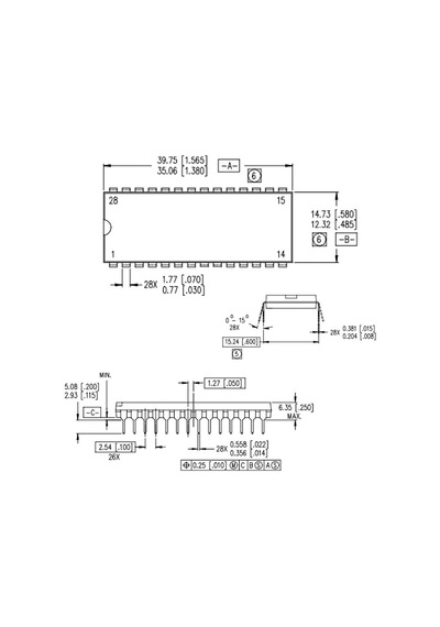 Ir2130Pbf Dıp-28 Mosfet Sürücü Entegresi