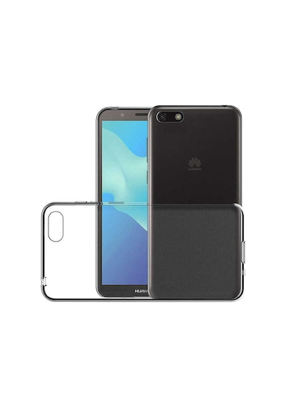 Huawei Y5 2018 Kılıf Zore Süper Silikon Kapak Renksiz