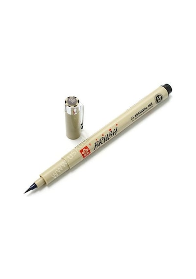 Sakura Pigma Brush Pen Fırça Uçlu Kalem Mavi