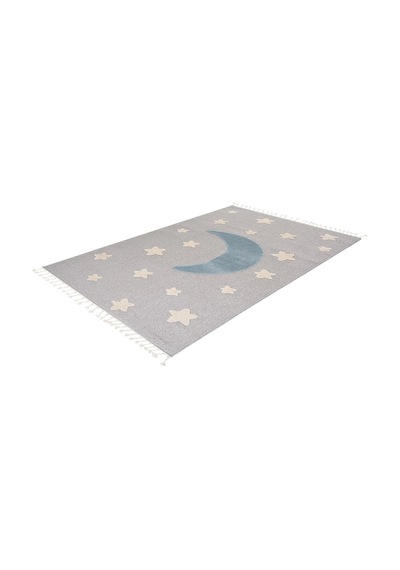 Dolce Vita Halı Kids 472 Moon Çocuk Odası Halısı Mavi