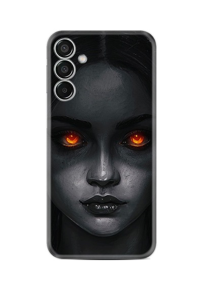 Vivo V30 Kılıf Desenli Silikon Platinium Series Dark Woman 1887