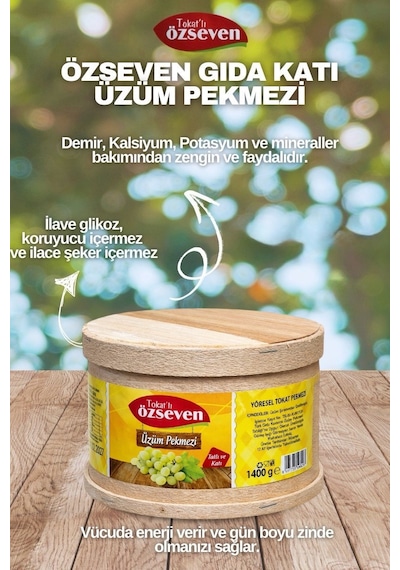 Özseven Katı Üzüm Pekmezi 1400gr