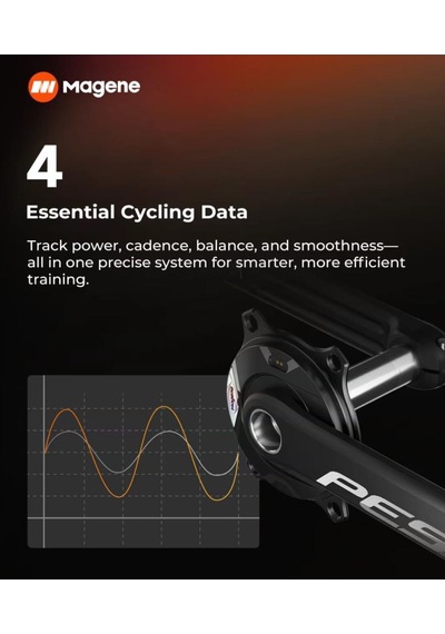 Magene Pes P515 Powermetre Aynakol 167.5mm