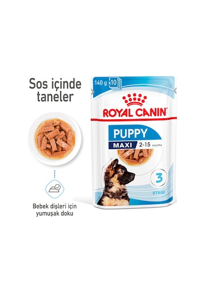 Royal Canin Maxi Puppy Yavru Köpek Maması 10 x 140 G