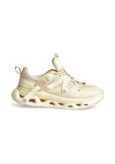 Fox Shoes Y312611009 Bej Kalın Tabanlı Spor Ayakkabı Sneakers