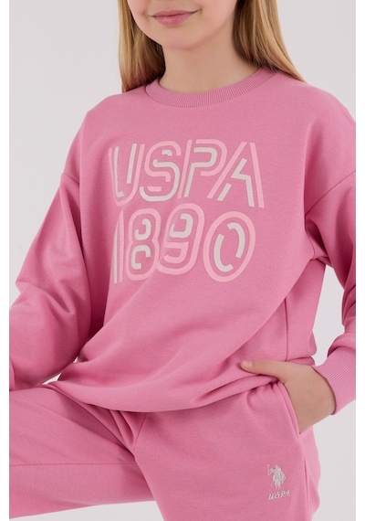 U.S. Polo Assn. U.s. Polo Assn Kız Çocuk Pembe Eşofman Takımı 5274-48841 Pembe