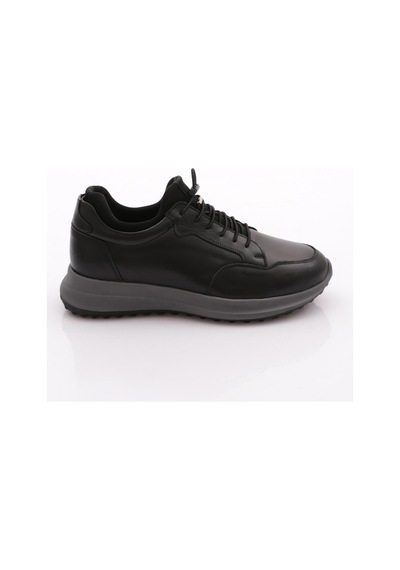 Dgn 1529 Erkek Bağcikli Sneakers Ayakkabi Siyah