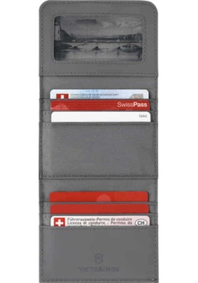 Victorinox 653366 Travel Essential Tri Fold Cüzdan Rfıd Korumalı Renkli