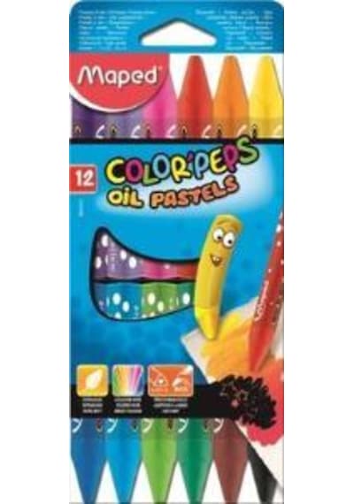 Color' Peps Yağlı Pastel 12'Li