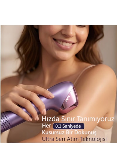 Robx A2030 Ipl Sapphire Sogutma 35 Joule Ultra Güç Hızlı Etki Çoklu Seri Otomatik Atım Mor