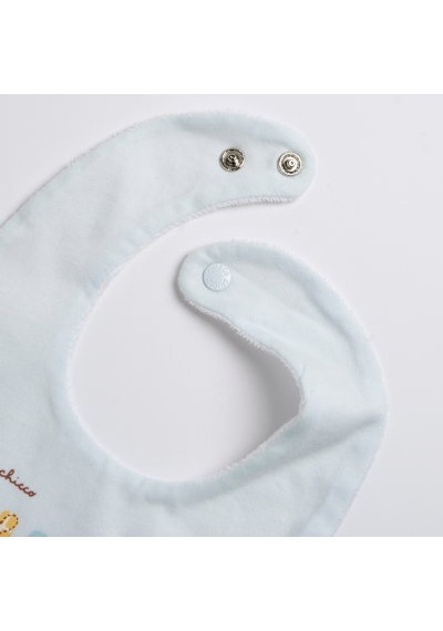 Chicco Kız Bebek Baskılı Mama Önlüğü 09102086000000 000021 Mavi