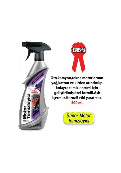Automix 12561 Motor Temizleyici 500 Ml