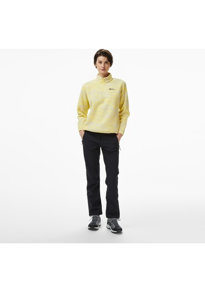 Jack Wolfskin Trek Terrain Kadın Siyah Pantolon A65301 Çok Renkli