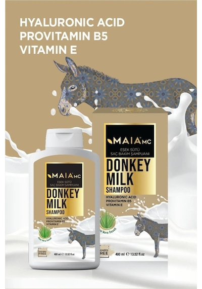Maia Mc Eşek Sütü Saç Bakım Şampuanı 2 x 400 ML