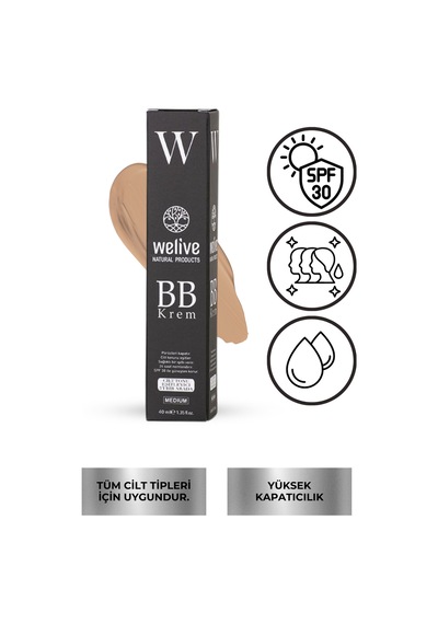 Bb Krem Medium - 30 Ml Ten Rengi