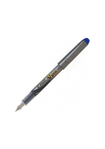 Pilot V-Pen Silver Kullan-At Dolma Kalem M Mavi